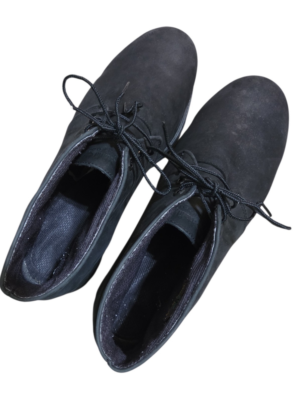 Timberland Mens Black Chukka Boot with Lug Sole Size 13W - Picture 8 of 12